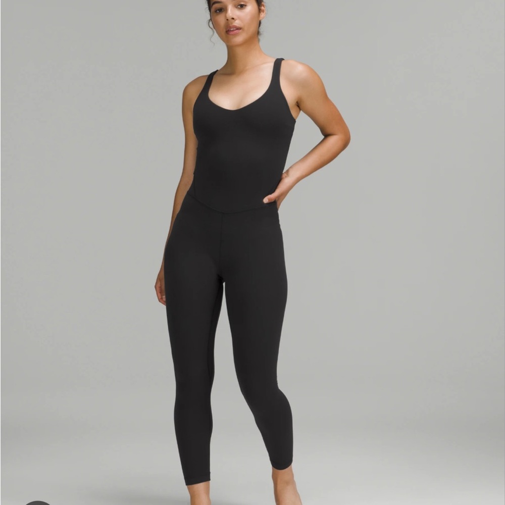 Lululemon Align Bodysuit 25” in Black